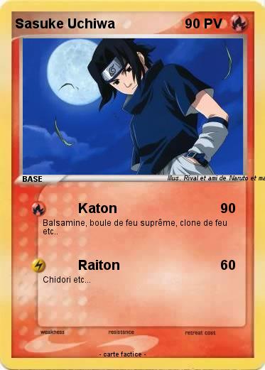 Pokemon Sasuke Uchiwa