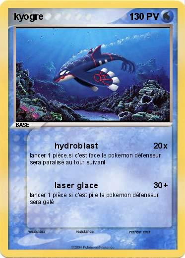 Pokemon kyogre