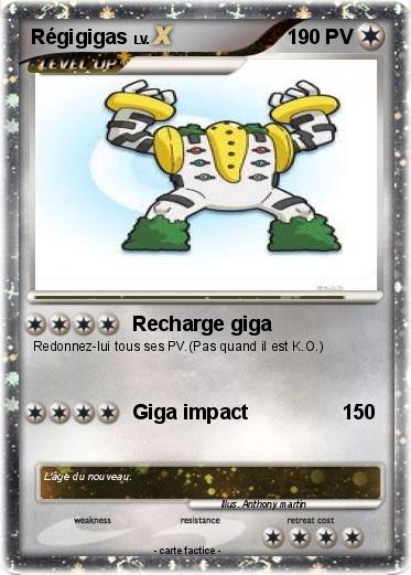 Pokemon Régigigas