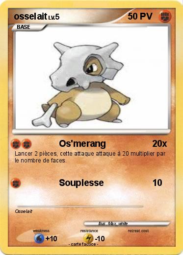 Pokemon osselait