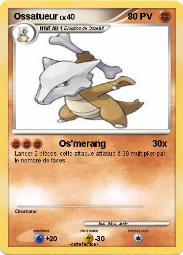 Pokemon Ossatueur