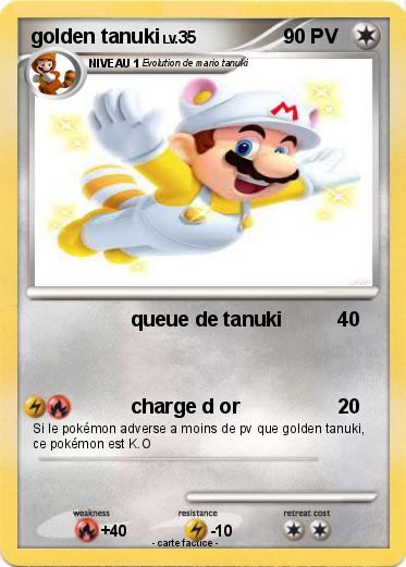 Pokemon golden tanuki