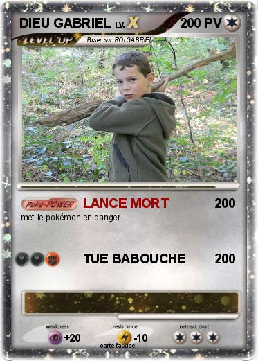 Pokemon DIEU GABRIEL
