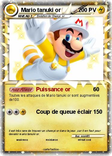 Pokemon Mario tanuki or