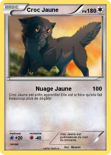 Pokemon Croc Jaune