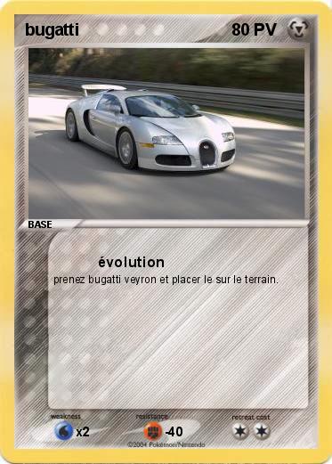 Pokemon bugatti