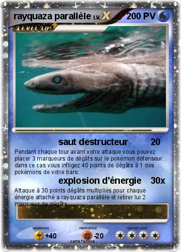 Pokemon rayquaza parallèle