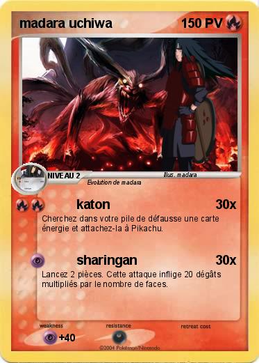 Pokemon madara uchiwa
