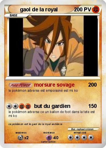 Pokemon gaol de la royal