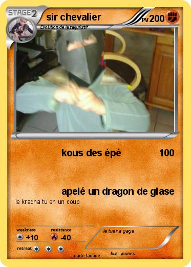 Pokemon sir chevalier