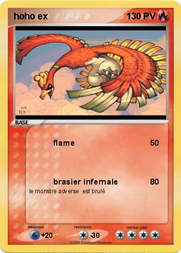 Pokemon hoho ex 