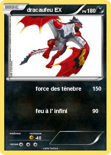Pokemon dracaufeu EX