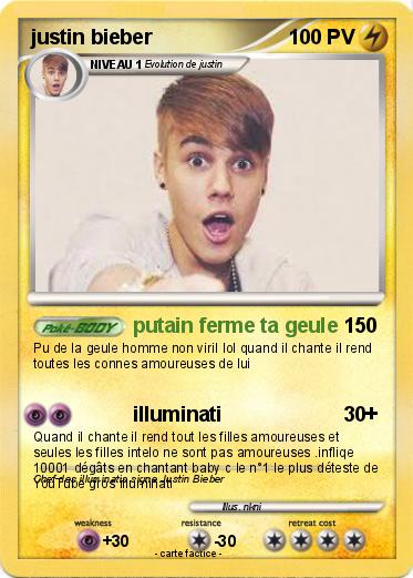 Pokemon justin bieber