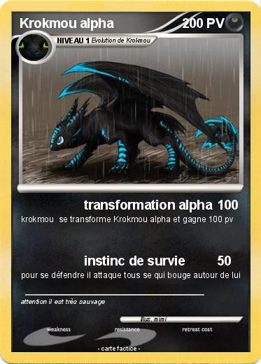 Pokemon Krokmou alpha