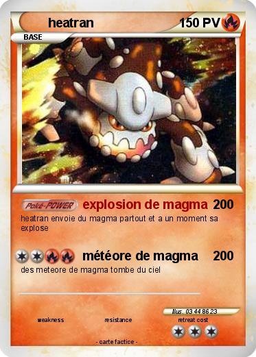 Pokemon heatran