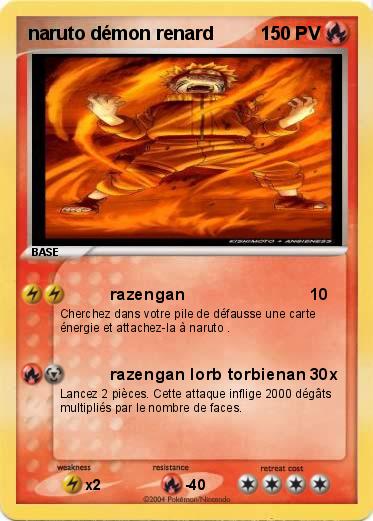 Pokemon naruto démon renard