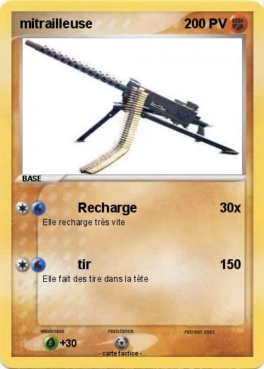 Pokemon mitrailleuse