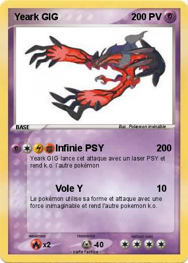 Pokemon Yeark GIG