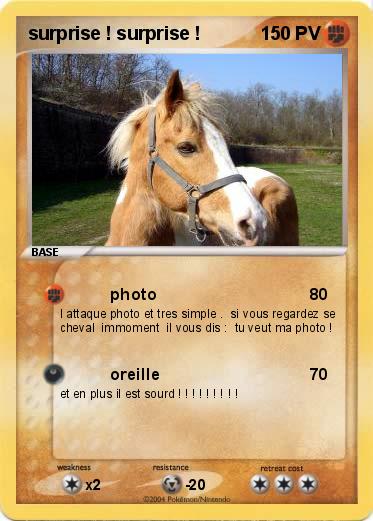 Pokemon surprise ! surprise !