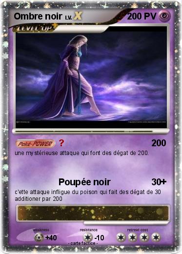Pokemon Ombre noir