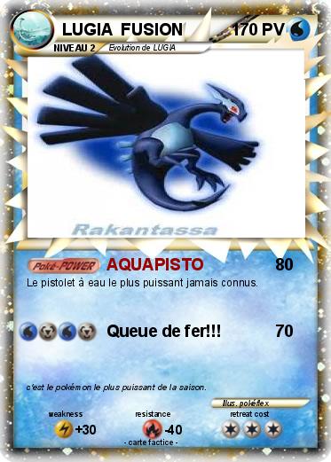 Pokemon LUGIA  FUSION