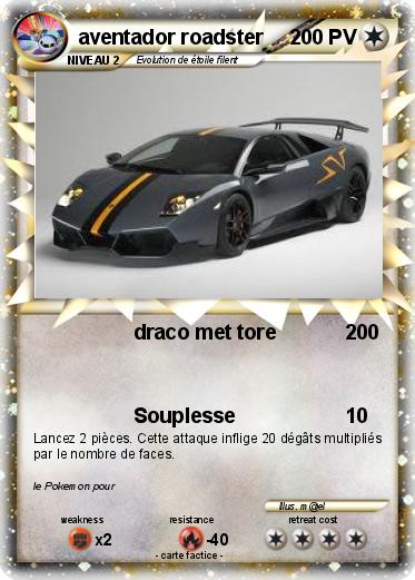 Pokemon aventador roadster