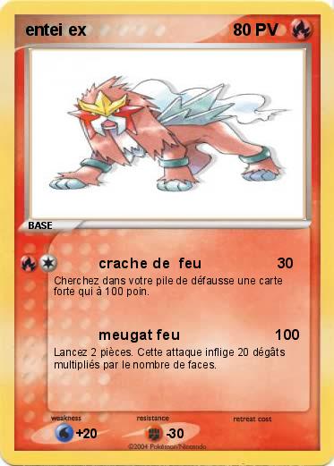 Pokemon entei ex
