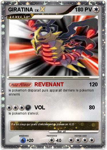 Pokemon GIRATINA