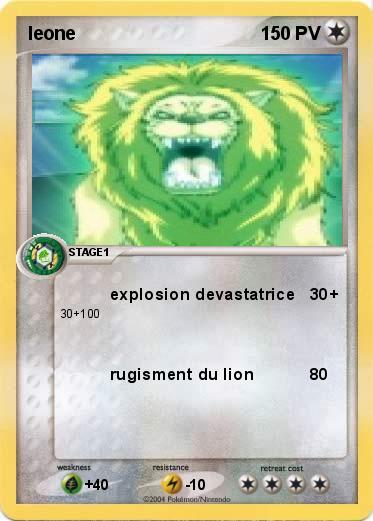 Pokemon leone