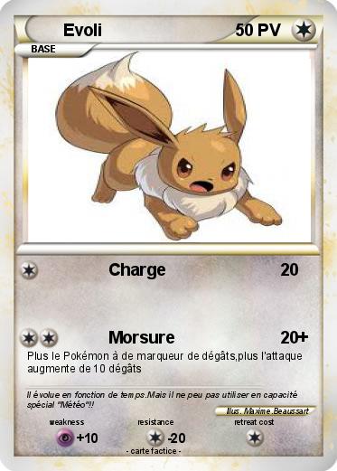 Pokemon Evoli