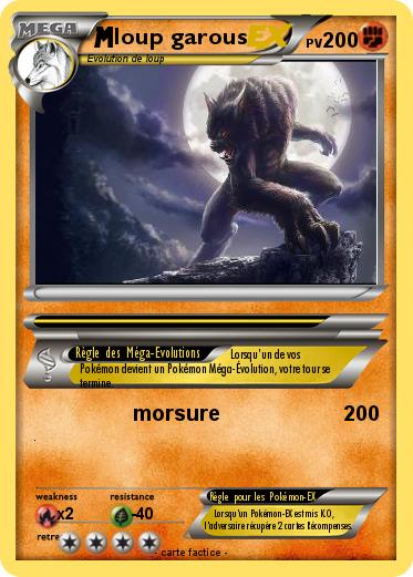 Pokemon loup garous