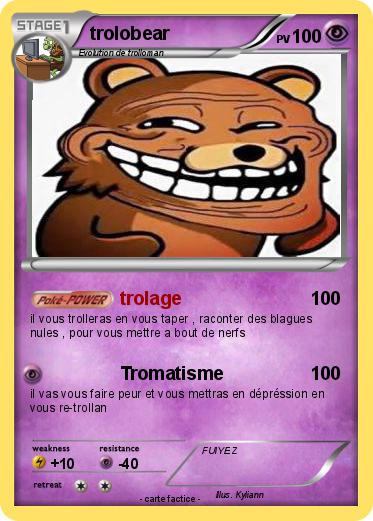 Pokemon trolobear