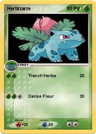 Pokemon Herbizarre
