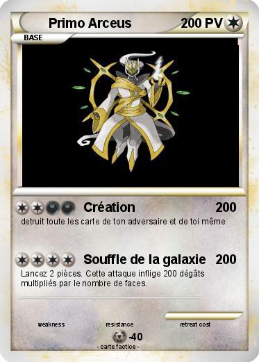 Pokemon Primo Arceus