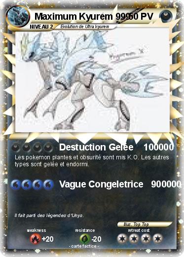 Pokemon Maximum Kyurem 999