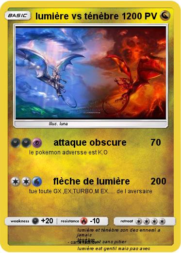 Pokemon lumière vs ténèbre 1