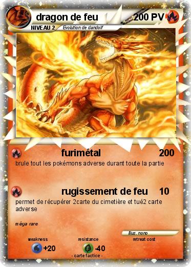 Pokemon dragon de feu