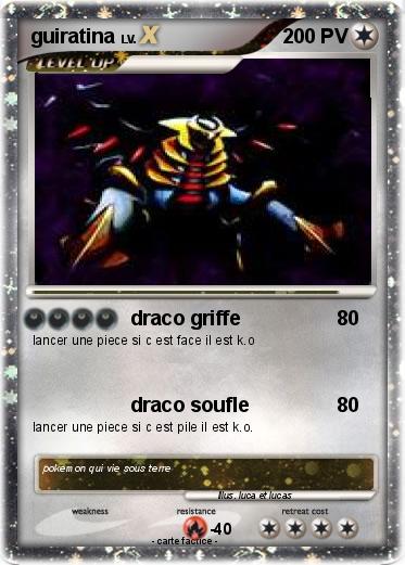 Pokemon guiratina