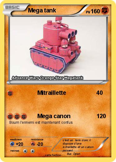 Pokemon Mega tank