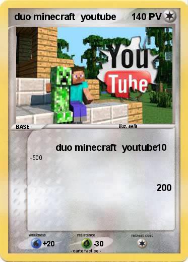 Pokemon duo minecraft  youtube