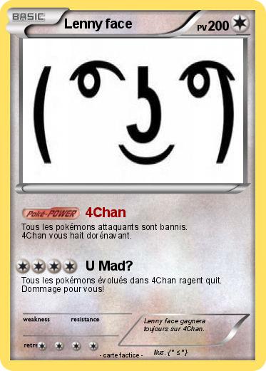 Pokemon Lenny face