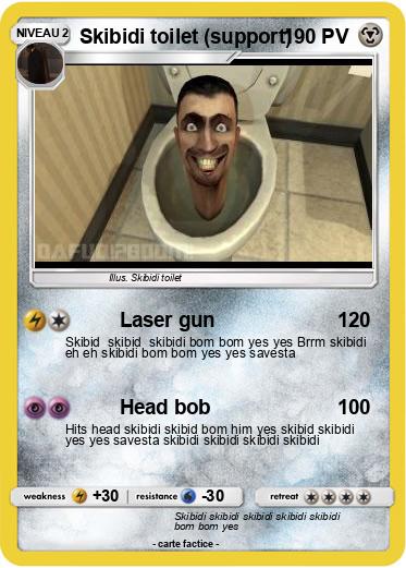 Pokemon Skibidi toilet (support)