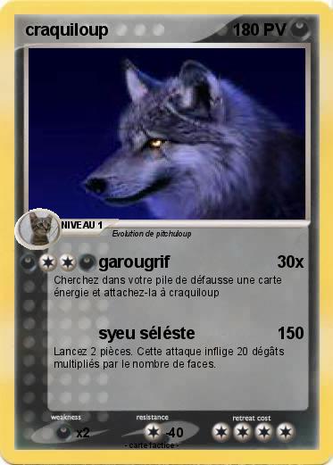 Pokemon craquiloup