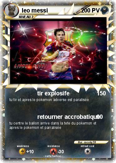 Pokemon leo messi
