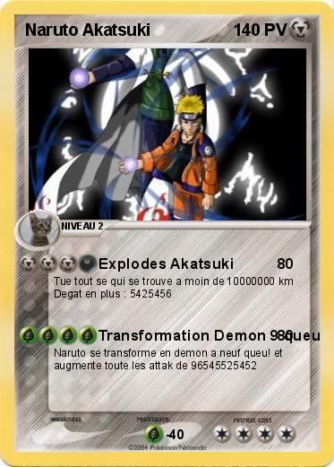 Pokemon Naruto Akatsuki