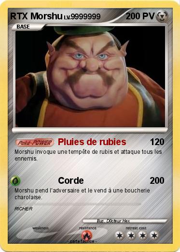 Pokemon RTX Morshu