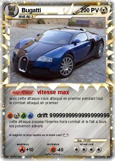 Pokemon Bugatti