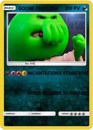 Pokemon GOOMI 752233554