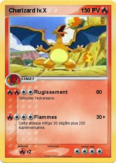 Pokemon Charizard lv.X