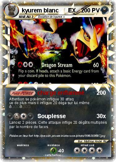 Pokemon kyurem blanc      EX